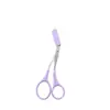 Cuchillo de recortar cejas de doble filo artefacto para afeitar cejas tipo seguridad salón de belleza antiarañazos especial para hombre y mujer principiante novato