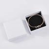 Caja de joyería con diseño de diamantes, tapa para joyería, anillo, pendiente, caja, embalaje, regalo, joyería, collar, caja