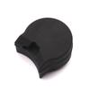 Conjunto de suporte de mão suporte de polegar almofada de silicone saxofone clarinete tubo preto conjunto de suporte de dedo de oboé conjunto de suporte de dedo de silicone
