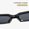 Gafas de Sol Cuadradas de Moda Europeas y Americanas, Visores Solares Antivibración para Conducir, Gafas de Sol Verdes de Aguacate Modernas y Versátiles