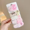 Pinzas para el Cabello de Moda Otoño e Invierno Pinzas de Peluche Versátiles Pinzas Laterales de Estrella Accesorios para el Cabello Pinzas Nuevas Pinzas de Presión Adornos para el Cabello