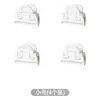Clip para Bolsa de Alimentos Clip Sellador Clip para Leche en Polvo Snacks Sellador de Bolsa de Plástico para Empaque Clip Sellador a Prueba de Humedad para Alimentos de Cocina