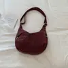 Bolso casual de gran capacidad con estampado de leopardo, bolso cruzado retro estilo Hong Kong ins, bolso de axila de nicho, bolso tipo bollo de alta moda de tendencia