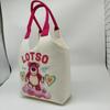 Nuevo Bolso de Mano para Estudiante de Dibujos Animados Cyber Celebridad Súper Lindo Dibujo Animado Conejo Lindo Bolso de Fieltro Luna Llena Bolso de Primer Cumpleaños Bolso de Maquillaje