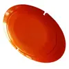 Nuevo tapón de inspección ovalado de plástico ABS transparente con mango tapón de sellado brillante color champán tapón de vino