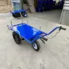 Novo Modelo com Capacidade de Carga de 600kg e Capacidade de Subir Inclinações, Carrinho de Mão Elétrico de Quatro Rodas, Carrinho de Mão Elétrico de Quatro Rodas para Uso Doméstico e Agrícola