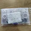 Em estoque Selo de Anel Embalado Reparo de Torneira de Banheiro O-ring Borracha Resistente Silicone Temperatura Arruela Plana terno