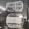 Adorno para Coche Oscilante Automático Solar Rana Versión Q Tamaño Mediano