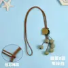 Nueva Correa de Amarre para Cortina Tela de Dibujos Animados Calabaza Cuerda para Amarrar Cortinas Bola Colgante Linda Hebilla de Almacenamiento Colgante de Cuerda de Cáñamo