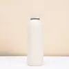 Botella de Acero Inoxidable 304 de Cuello Recto y Boca Pequeña Estilo Americano Transfronteriza Botella de Agua Deportiva al Vacío Termo para Coche Montado en Exteriores Botella de Agua Venta al por Mayor