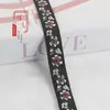 Fita Jacquard Retrô de 2cm Têxtil Lar Decoração de Janela Decoração de Roupas Acessórios de Renda Artesanais DIY