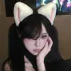 Nueva diadema linda de orejas de gato para mujer, accesorio para la cabeza de animal de peluche, diadema versátil exquisita de nicho para cosplay de maid, accesorio para el cabello para mujer