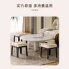 Taburete Cuadrado para Sala de Estar Transfronterizo, Taburete Pequeño Acolchado Suave, Taburete para Cambiar Zapatos en la Entrada, Taburete Apilable para Mesa de Café, Taburete Bajo Simple Moderno para el Hogar