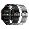 Reloj hombre Apple watch Iron Man correa de acero inoxidable apto para Apple iwatch1-7 generación SE metal 45
