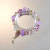 Popular Pulsera de Sueño de Mariposa Sakura Super Hada Lujo Ligero Mariposa Revoloteando Aspecto Elegante Linda Hada Pulsera para Mejor Amiga Regalo