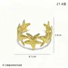 Pulsera de Metal con Forma de Estrella de Mar Transfronteriza Europea y Americana Moda Simple Moderna Pulsera Diseño de Nicho Versátil Pulsera Accesorios para Mujeres Venta al por Mayor