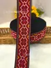 Fita Jacquard Bordada Estilo Étnico de 3,2cm-5cm para Fantasias de Performance, Embalagem de Caixa de Presente DIY, Atacado do Fabricante