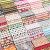 Cabeza de tela rota hecha a mano diy patchwork ropa de muñeca tela bolsita bolsita enseñanza de jardín de infantes tela floral pequeña tela cero