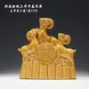 Tang Sancai Sanyang Kaitai Adornos para el Hogar Artesanía para la Sala de Estar Venta al por Mayor Adornos de Decoración del Zodiaco Oveja Cerámica de Oveja Feng Shui