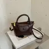 Bolsa Tote Pequeña para Trabajos Varios para Mujer 2026 Nuevo Otoño Retro Gorpcore para Viajar Bolso Cubo de Hombro Cruzado