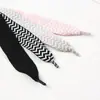 Cordones Ensanchados 3 cm, Cordones Planos Tejidos de Moda, Accesorios para Ropa, Cinta Jacquard, Rayas Onduladas Intercolor