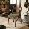Cadeira individual macia criativa retrô, cadeira de lazer em madeira maciça para apartamentos pequenos, cadeira de jantar para casa com encosto, cadeira para estudo e penteadeira
