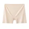 Leggings sin costuras dos en uno para primavera y verano, shorts de tiro medio para realzar el trasero, nuevos pantalones de seguridad transpirables de alta elasticidad anti-exposición para mujer