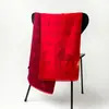 Lenço Vermelho para Reunião Anual com Logo Impresso, Bordado do Ano do Cavalo, Lenço Vermelho de Presente para o Ano de Nascimento, Conjunto de Caixa de Presente Vermelha Chinesa