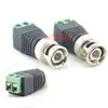Monitoramento de segurança conector macho e fêmea DC cabeça de adaptador de energia LED conector sem solda macho e fêmea DC5.5 2.1 BNC