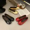 Zapatos de trabajo negros para mujer con suela blanda, zapatos de cuero profesionales para oficina, zapatos para entrevistas para asistentes de vuelo, zapatos planos cómodos y antideslizantes para hotel
