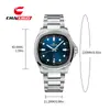 Reloj de Hombre de Aleación Simple de Gama Alta Marca Suiza Chaxigo Moderno Resistente al Agua Elegante Accesible Reloj de Lujo