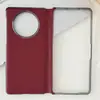 Adequado para Capa de Celular Huawei Matex5, Estrutura Frontal Integrada de Cobertura Total, Capa Protetora Magnética de Couro Liso, Tela Dobrável, Estilo Executivo