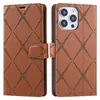 Adecuado para Redmi Note14 Funda para Teléfono en Forma de Diamante 14C Funda de Cuero para Teléfono Xiaomi 15 Funda Plegable Hecha a Mano Funda Protectora