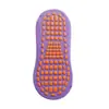 Calcetines antideslizantes para suelos al por mayor del fabricante para camas elásticas, parques infantiles, educación temprana para bebés y calcetines de yoga para adultos