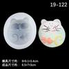 Molde de silicona para jabón hecho a mano de gato, hueso de perro, pez dorado para hornear DIY, molde de yeso para aromaterapia hecho a mano, fondant