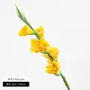 Orquídea de tacto realista, ramo de flores artificiales para decoración de escenas, orquídeas de alta gama, clivia, flores de boda, flores artificiales