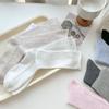Calcetines Blancos para Mujer Lindos Estilo Japonés Calcetines Jk Lolita Encaje Algodón Calcetines Ins Modernos de Rizo Media Pantorrilla Calcetines Otoño e Invierno