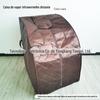 Sauna a Vapor Khan Infravermelho Distante Caixa de Sauna de Grafeno Armazém de Preservação da Saúde Espacial Caixa de Sauna Doméstica Sauna a Vapor Seca Doméstica Novo Produto