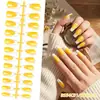 24 Peças de Unhas Postiças Estilo Francês Brancas de Cor Sólida de Comprimento Médio nas Cores Nude e Rosa, Pontas de Unha de Cobertura Total, Ultrafinas e Iluminadoras