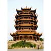 Cuatro edificios famosos, Torre del Grulla Amarilla, Torre Yueyang, Pabellón Tengwang, Pabellón Penglai, Póster, Pintura de Decoración para el Hogar, Marco de Fotos, Pintura de Pared, Pintura Mural