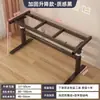 Soporte de pata de mesa ajustable con manivela manual y doble travesaño, adecuado para mesas de estudio, escritorios de computadora, mesas de café y escritorios para juegos