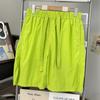 Pantalones Cortos de Seda Helada de Secado Rápido para Hombre Estilo Japonés Retro Sueltos Versátiles Finos Transpirables Deportivos de Baloncesto de Cuatro y Cinco