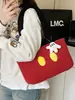 Bolso Tote de Felpa Nuevo Lindo de Alto Valor para Mujer Otoño e Invierno 2025 Bolso de Mano Versátil de Gran Capacidad Bolso de Hombro de Moda