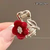 Presilha de Cabelo Meio Presa para Mulheres, Novo Modelo 2026, Presilha de Garra Exquisita para a Parte de Trás da Cabeça, Acessório de Cabelo Pequeno de Alta Qualidade