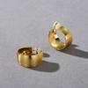 Anillos de cara ancha con hilo de seda retro de alta calidad, pendientes de aguja de plata S925, pendientes de temperamento personalidad de nicho europeo y americano