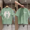 Camiseta de Manga Curta para Meninos de Comércio Exterior Verão Nova Marca Esportiva Tendência Infantil Meia Manga Crianças Grandes Camiseta 100% Algodão Top Estiloso t