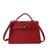 Bolso bandolera de hombro retro de lujo ligero para mujer, moda 2026, nuevo bolso cuadrado tipo Kelly coreano, simple