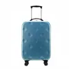 Maleta plegable extensible con ruedas giratorias, bolsa de viaje, maleta de almacenamiento portátil, maleta de mano con cerradura.