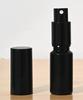Spot Transfronterizo 10-200ml Botella de Spray de Vidrio Amatista Negra Estilo Europeo Botella de Perfume Botella de Hidratación de Niebla Fina Botella Recargable