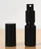 Transfronterizo En Stock 10-200ml Estilo Europeo Botella de Vidrio Negro con Atomizador Botella de Perfume Atomizador Fino Botella de Hidratación Botella Rellenable de Viaje